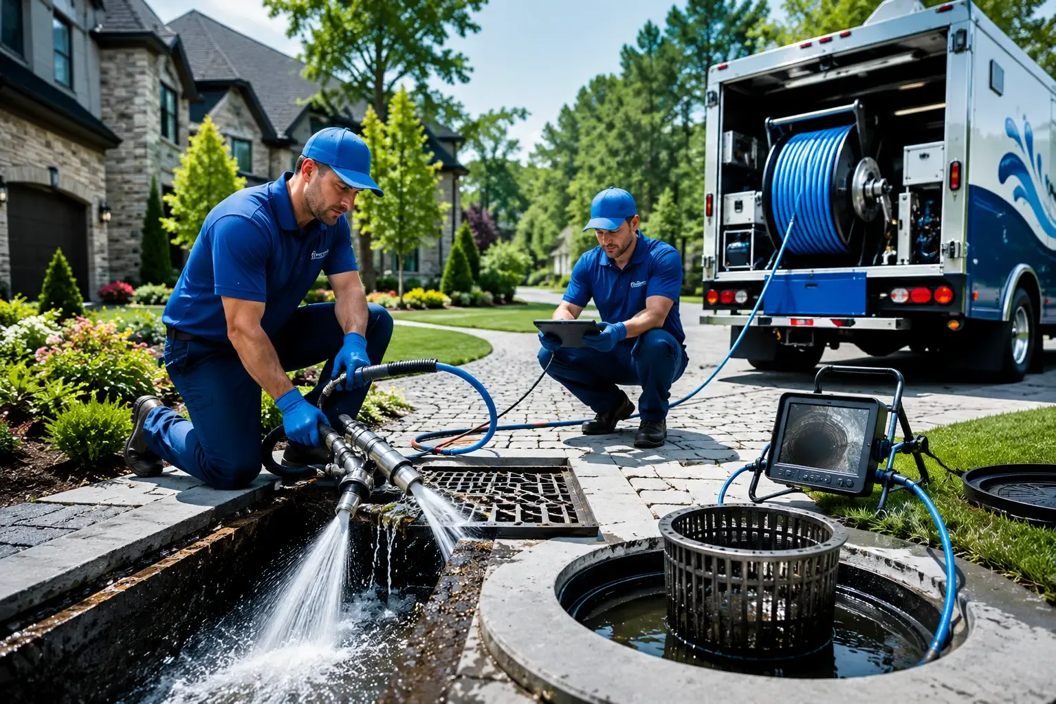 Local outdoor drain cleaning professionals in Burlington, WI