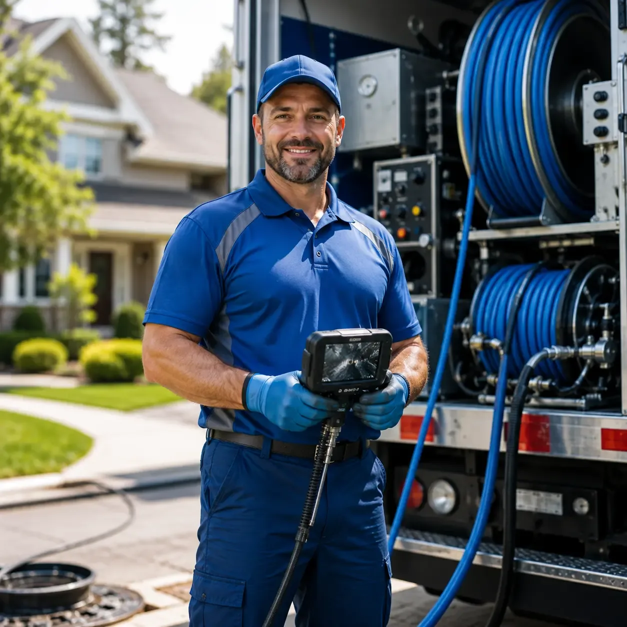 Local outdoor drain cleaning specialists in Burlington, WI